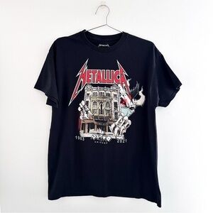 Metallica Chicago 9/20/21 Live 1983-2021 Metro T Shirt